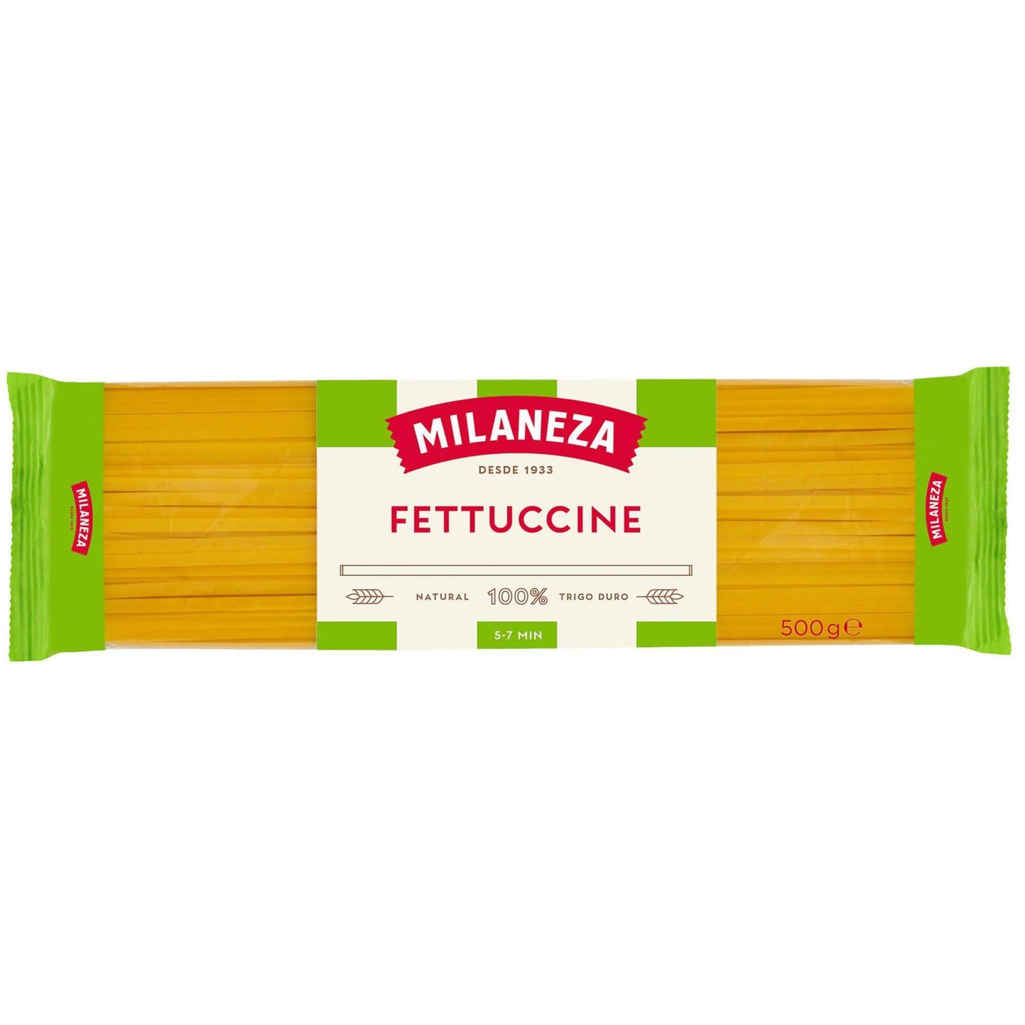 Milaneza Fettuccine 500 g — a premium Portuguese pasta.