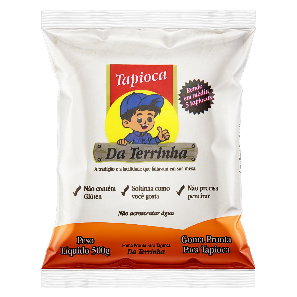 Da Terrinha Tapioca Hidratada 500 g