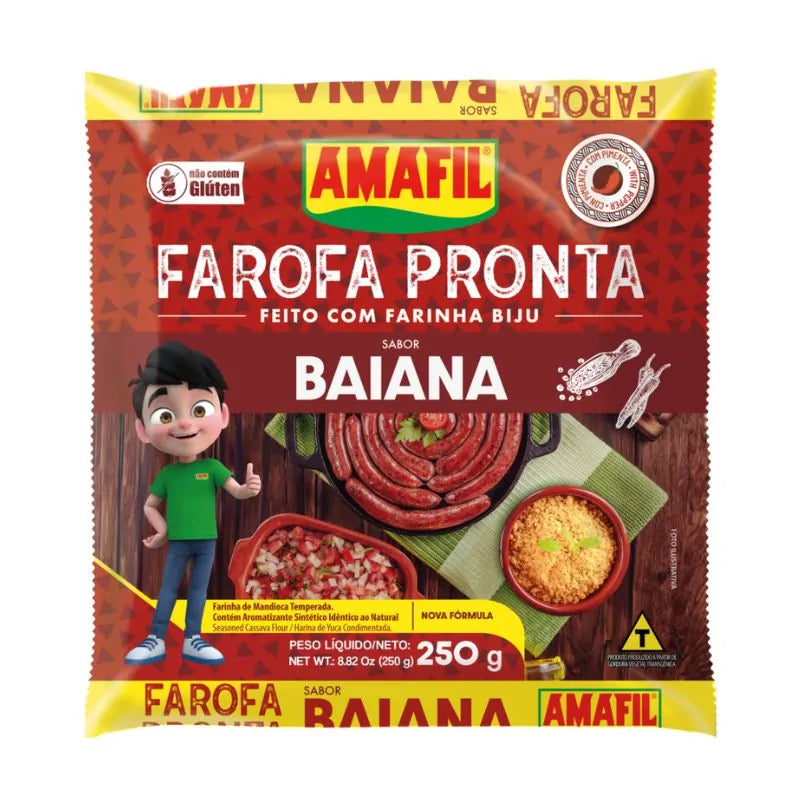 AMAFIL FAROFA MANDIOCA BAIANA 250G