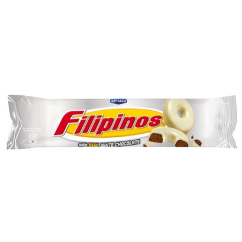 GALLETAS FILIPINAS DE CHOCOLATE BLANCO 128G