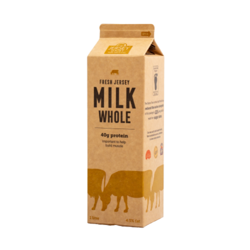 LECHE ENTERA JERSEY DAIRY 1 CUARTO