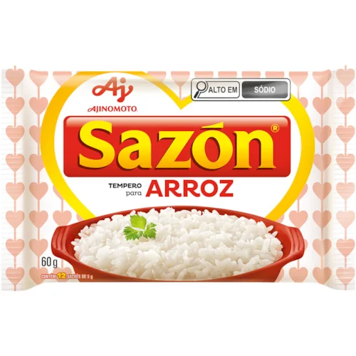 AJ SAZON BRANCO PARA ARROZ 60G