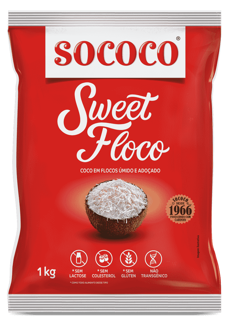 SOCOCO COCO DULCE UMIDO 100G