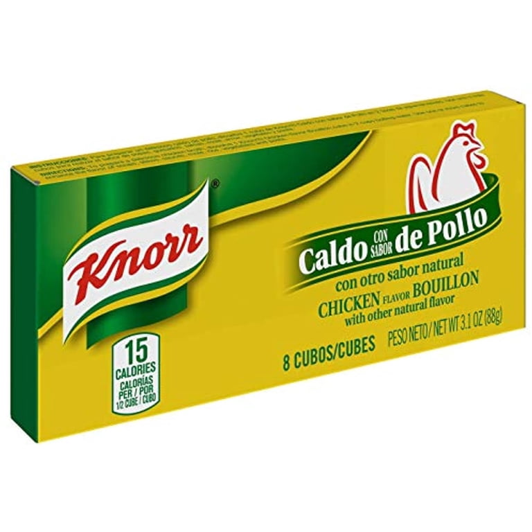 Knorr CHICKEN BOUILLON 8 CUBES 3.1 OZ