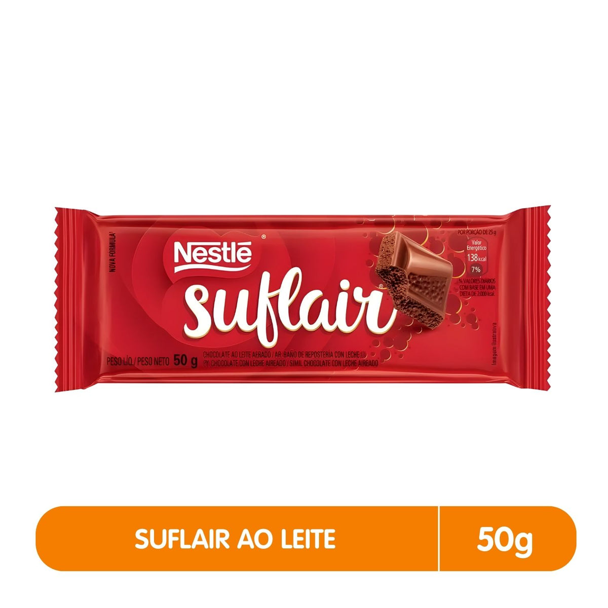 Nestle SUFLAIR W/ LEITE 50G