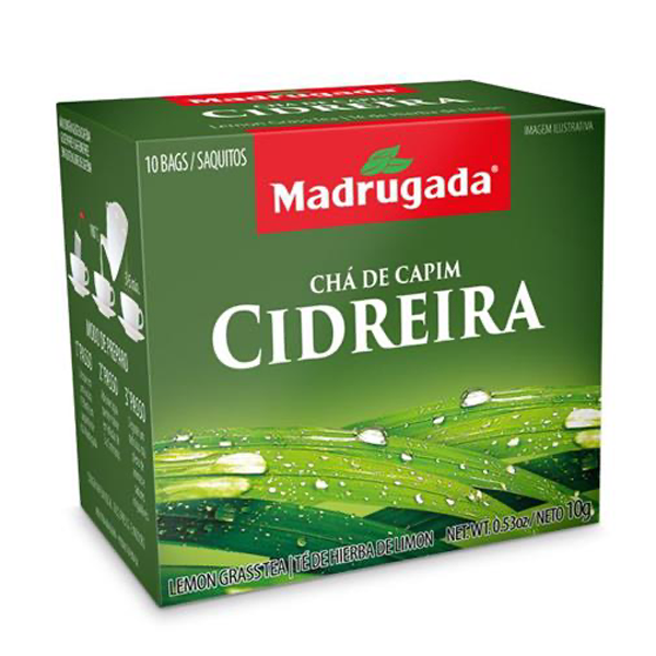 Madrugada CHA DE CAPIM CIDREIRA 10G