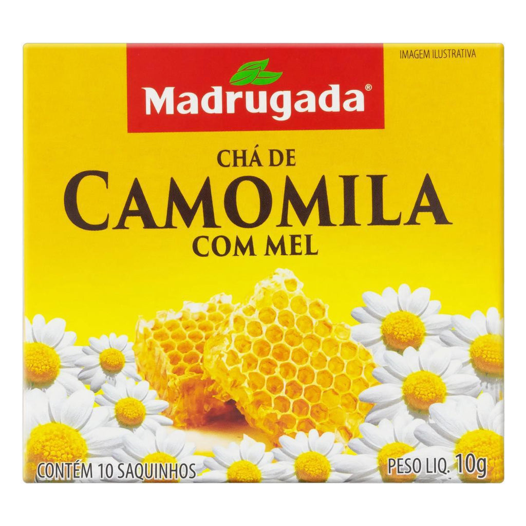 Madrugada CHA DE CAMOMILA COM MIEL 10G