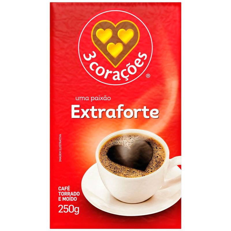 3 Corações Café Extraforte 250g
