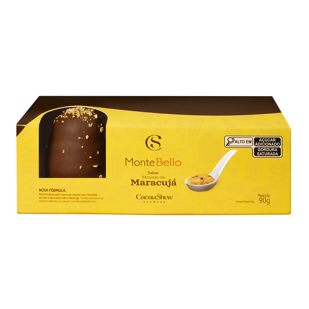 CACAU SHOW MOUSSE DE MARACUJA 90G