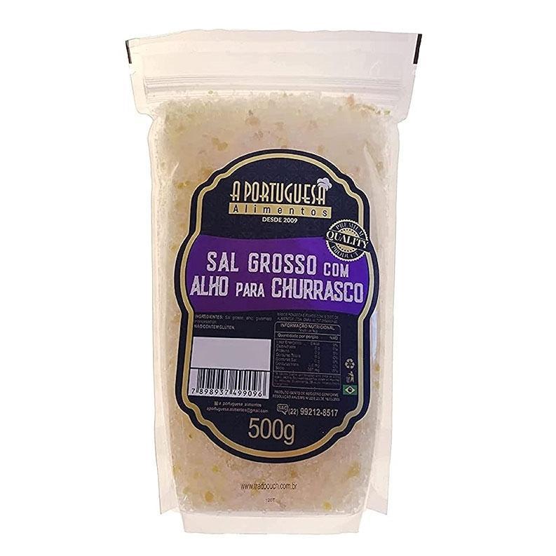A PORTUGUESA SAL GROSSO COM ALHO 500G