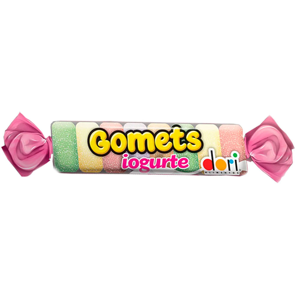 Dori Gomets iogurte yogurt gummy candy roll 32g