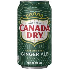 Canada dry ginger ale 12oz