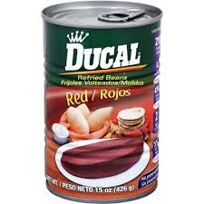 FRIJOLES REFRITOS DUCAL 15 OZ