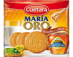 CUETARA MARIA ORO CON MEL 600G