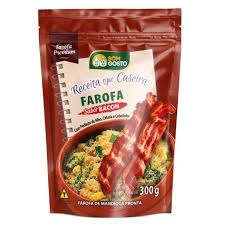 Bom Gosto Farofa Caseira Bacon 300g
