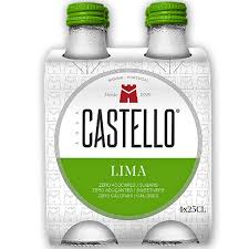CASTELLO WATER LIMA 4PK 250ML