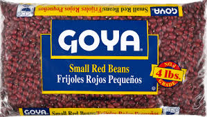 FRIJOLES ROJOS PEQUEÑOS GOYA 4 LIBRAS