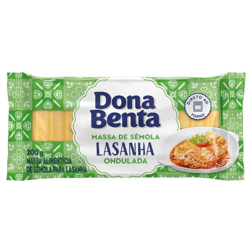 Lasanha Dona Benta Pré-Cozida 200 g