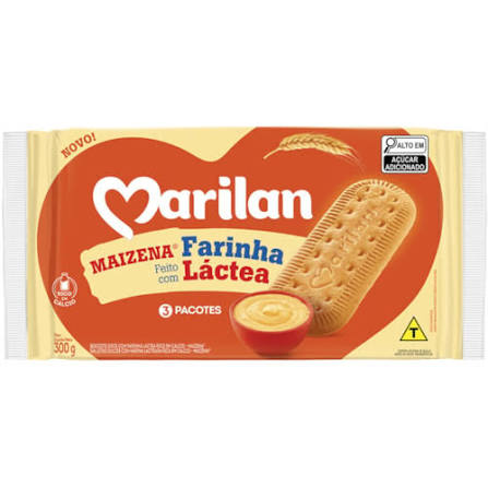 Marilan Maizena C/farinha Lactea 300G