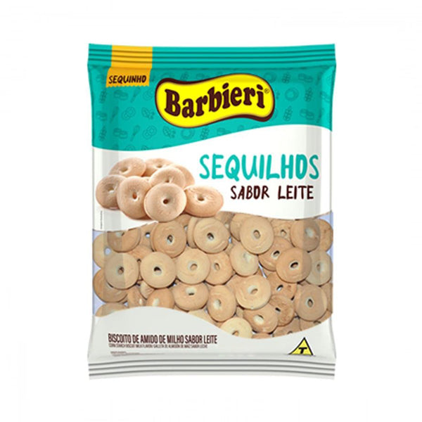 Barbieri Sequilhos Leite 350 g package