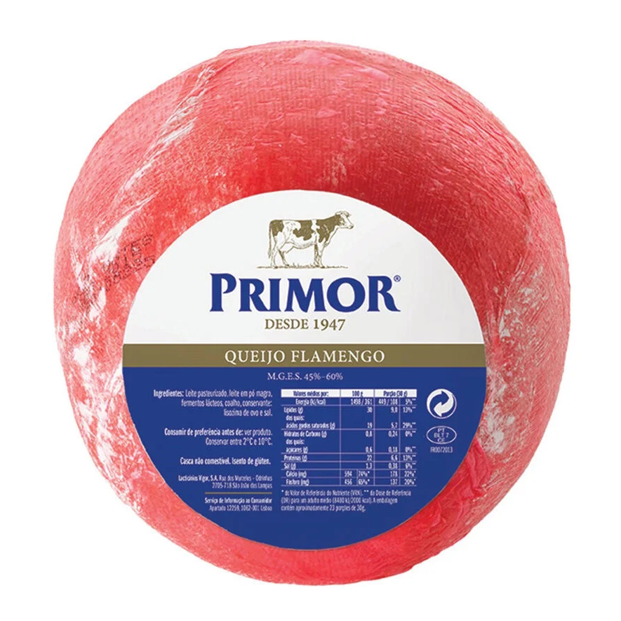 QUESO BOLA DE FLAMENGO DE VACA PRIMOR CUARTO 350G