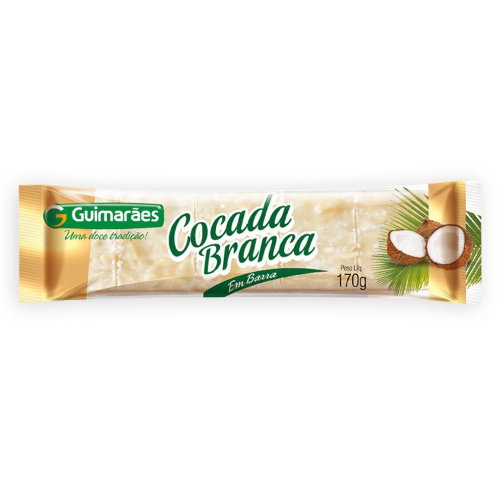 GUIMARAES COCADA BRANCA EM BARRA 170G