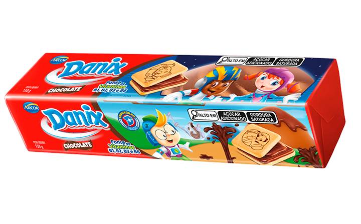 BISCOITOS DE CHOCOLATE DANIX 130G