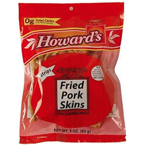 HOWARDS FRIED PORK SKIN CHICHARRONES