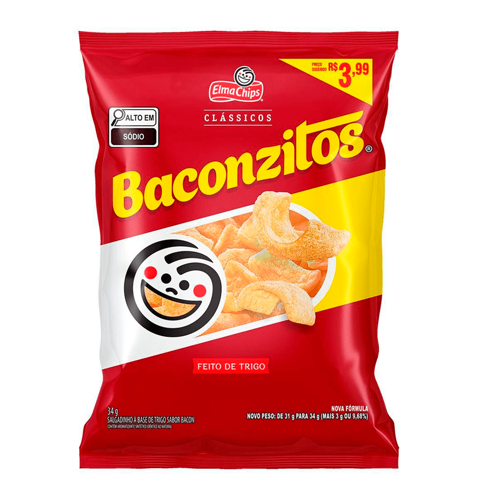 Elma Chips Baconzitos 34G