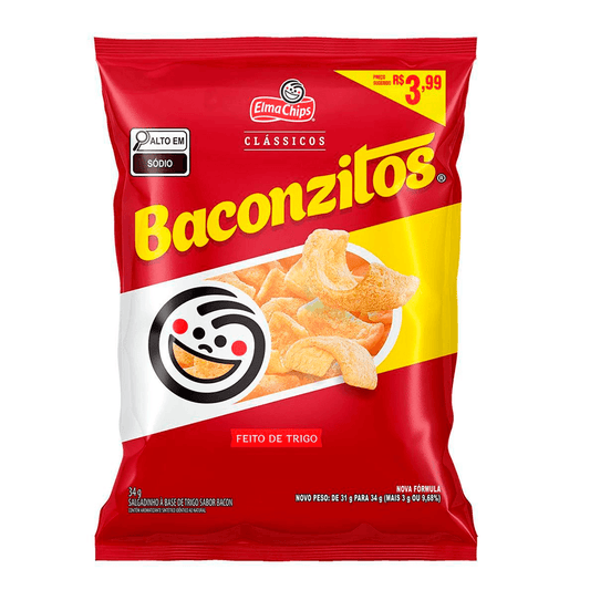 Elma Chips Baconzitos 34G