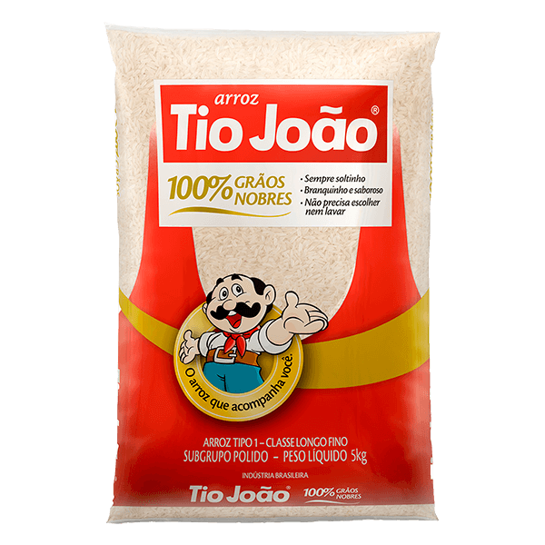 TIO JOAO ARROZ BRANCO 5LB