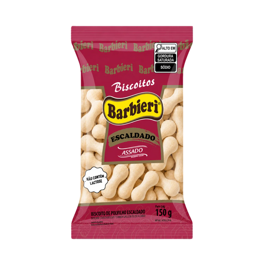 Barbieri Biscoitos Escaldado Assado 150
