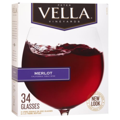 PETER VELLA MERLOT 5L