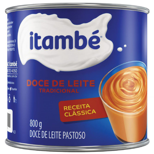 ITAMBE DOCE DE LEITE 800GR