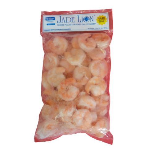 CAMARONES COCIDOS LEÓN DE JADE 31/40 1LB