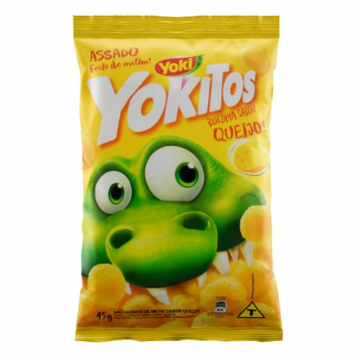 YOKITOS BOLINHA SABOR QEIJO 45G