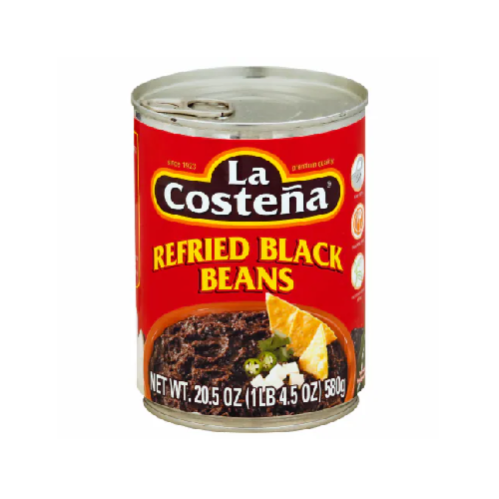 LA COSTENA REFRIED BLACK BEANS 20.5 OZ