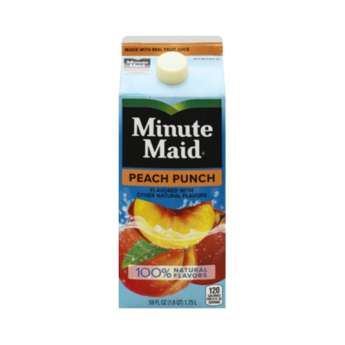 MINUTE MAID PEACH PUNCH 59 OZ