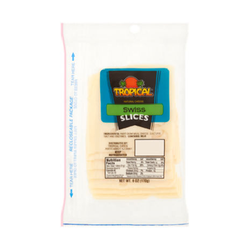 QUEIJO SUÍÇO TROPICAL 6 OZ