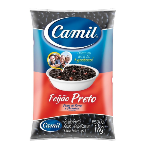 CAMIL FEIJÃO PRETO 1KG