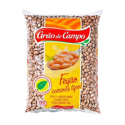 GRAO DE CAMPO CARIOCA FEIJAO 1KG