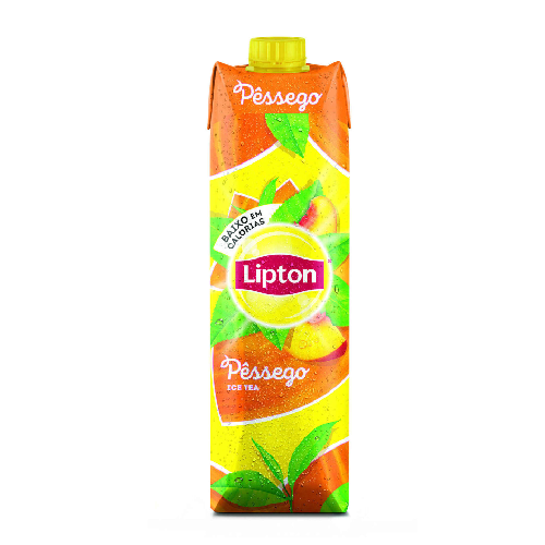 LIPTON PESSEGO CHÁ GELADO 1LT