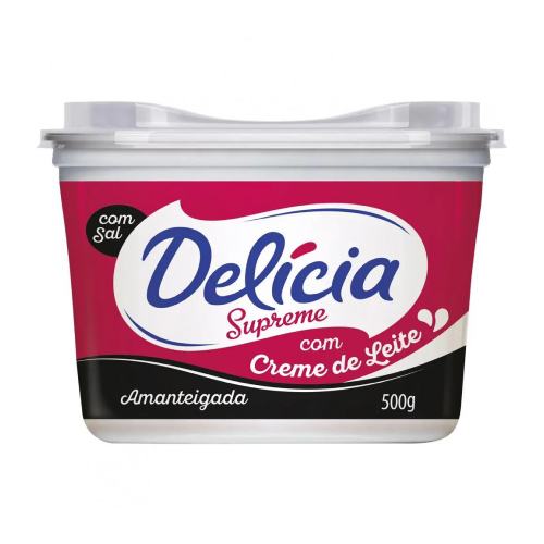 DELICIA CON CREMA DE LEITE 500G