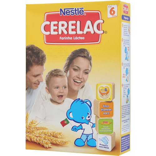 CERELAC FARINHA LACTEA 500G