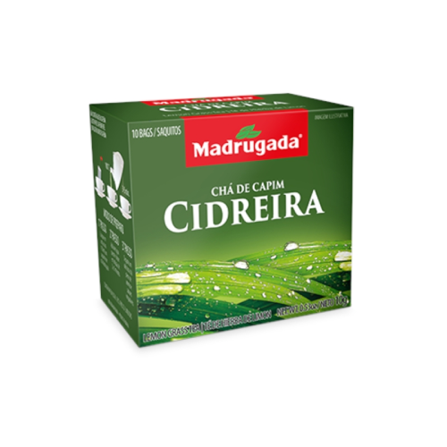 MADRUGADA CHÁ DE CAPIM CIDREIRA 10G