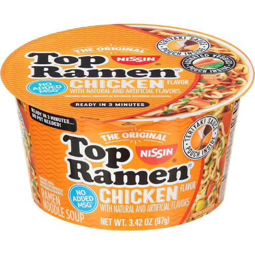 NISSIN TOP RAMEN FRANGO 3,42 OZ