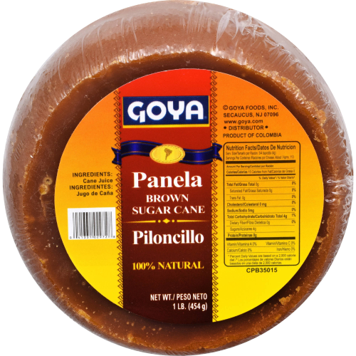 GOYA PANELA ROUND BROWN CANE SUGAR 16 OZ