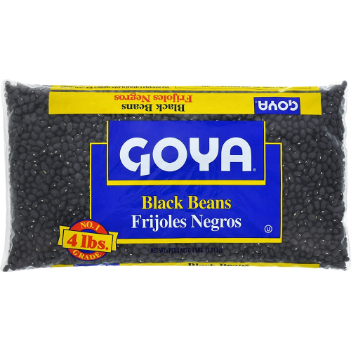 GOYA BLACK BEANS 4 LB