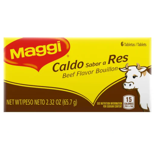 CALDO MAGGI SABOR CARNE 6 CUBOS