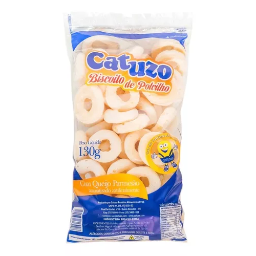 CATUZO POLVILHO PARMESAO CON QUEIJO 130G